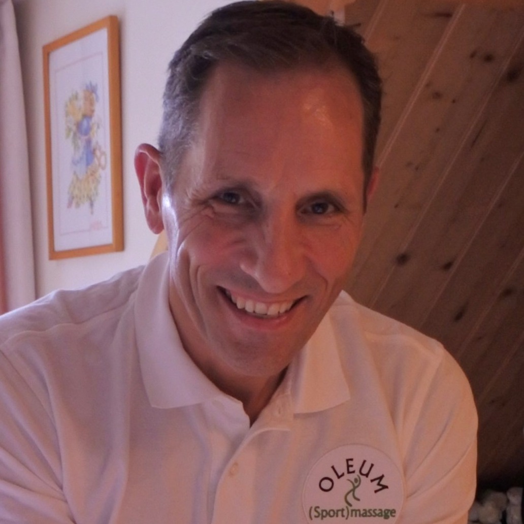 Maartin Antonis, eigenaar van oleum(sport)massage in Waalre